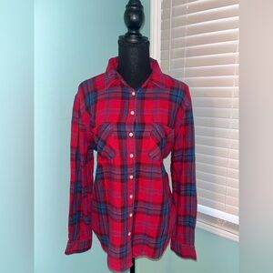 ♥️Aeropostale Plaid Button Down/Size XL